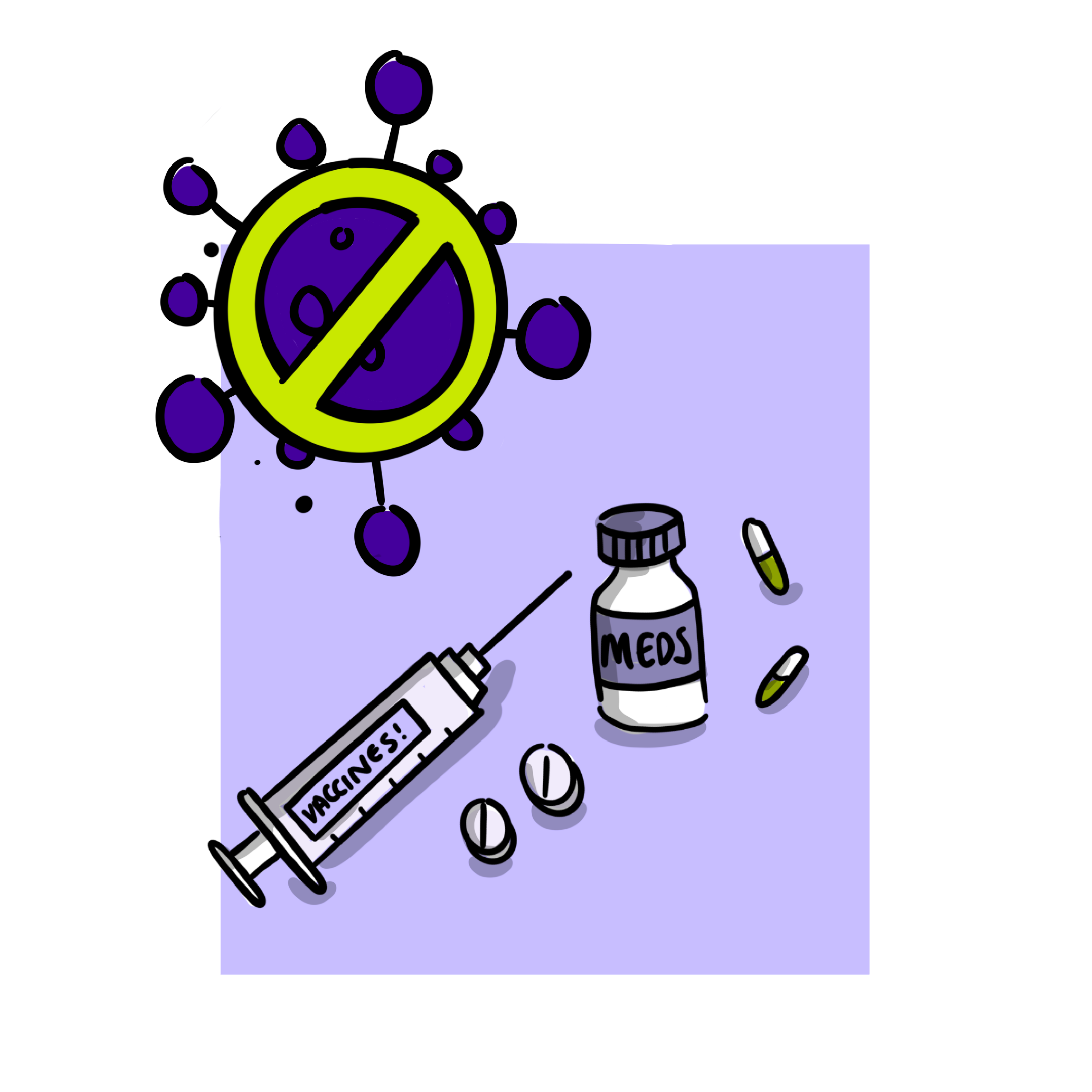 Illustration of possible vaccines and treatments for respiratory diseases